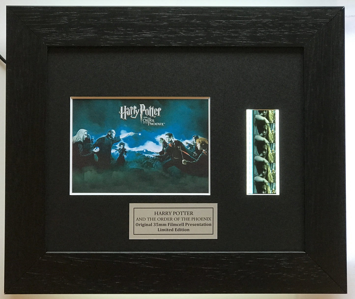 Handmade gift inc original filmcells for Harry Potter (ORDER o/t PHEONIX) fan v1