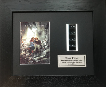 Handmade gift inc original filmcells for Harry Potter (DEATHLY HALLOWS) fans v2