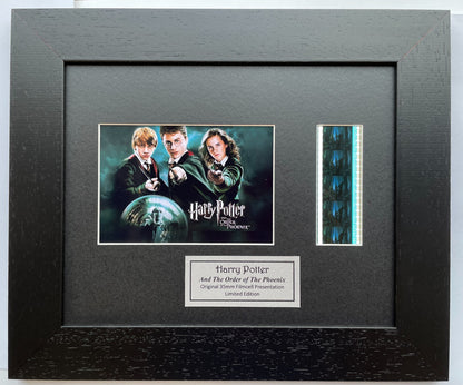 Handmade gift inc original filmcells for Harry Potter (ORDER o/t PHEONIX) fan v2