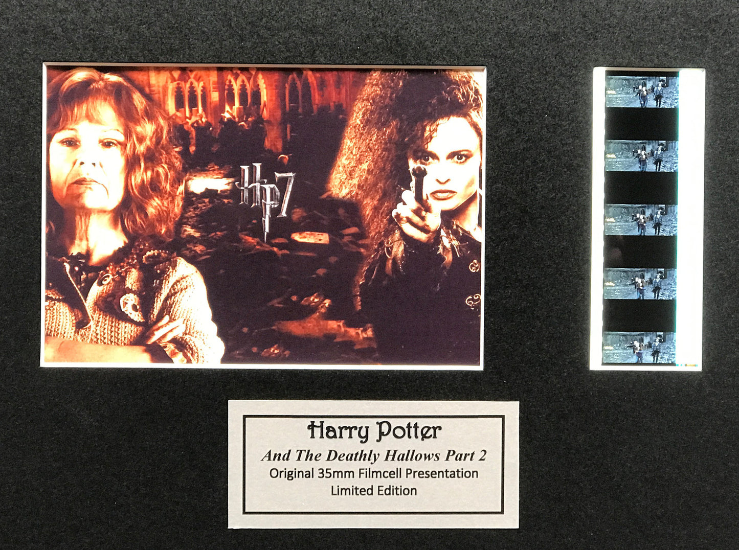 Handmade gift inc original filmcells for Harry Potter & The DEATHLY HALLOWS fans v4