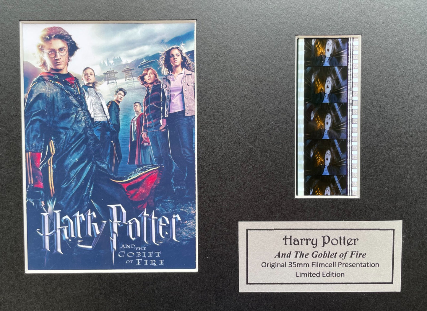Handmade display inc original filmcells for Harry Potter (Goblet of Fire) fan v2