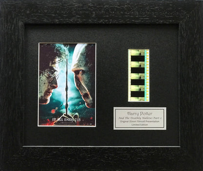 Handmade gift inc original filmcells for Harry Potter & The DEATHLY HALLOWS fans v1