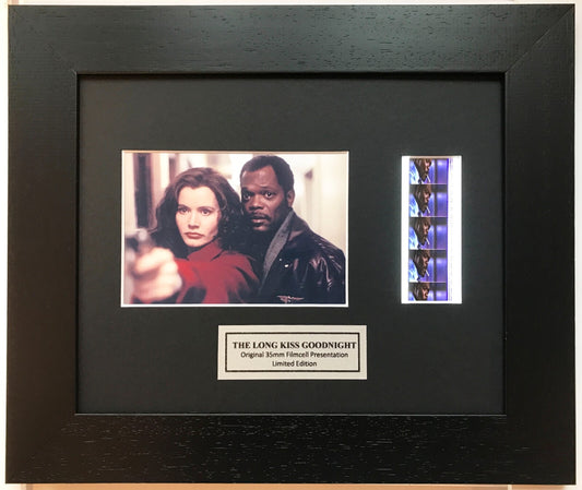 Handmade gift featuring original film cells for The LONG KISS GOODNIGHT fans v2