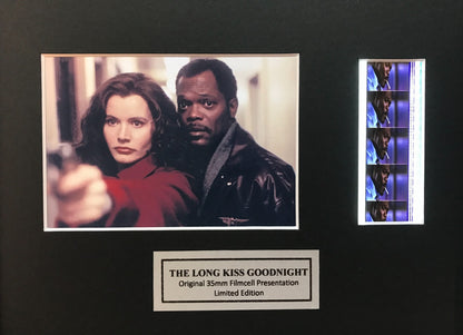 Handmade gift featuring original film cells for The LONG KISS GOODNIGHT fans v2