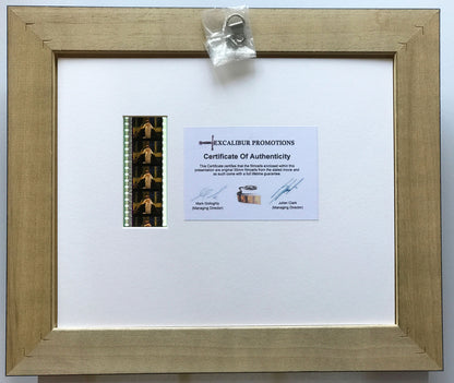 Handmade gift inc original 35mm film cells for HARRY POTTER Richard Harris fans
