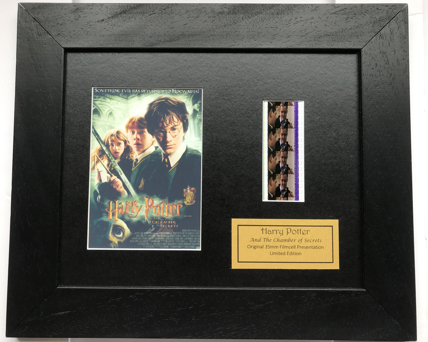 Handmade gift inc original filmcells for HARRY POTTER Chamber of Secrets fans v2