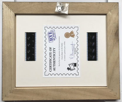 Handmade display featuring original film cells for a GONE with the WIND 1939 fan