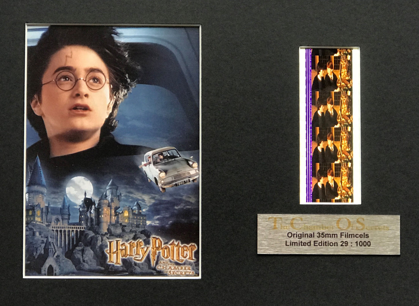 Handmade gift inc original filmcells for HARRY POTTER Chamber of Secrets fans v1