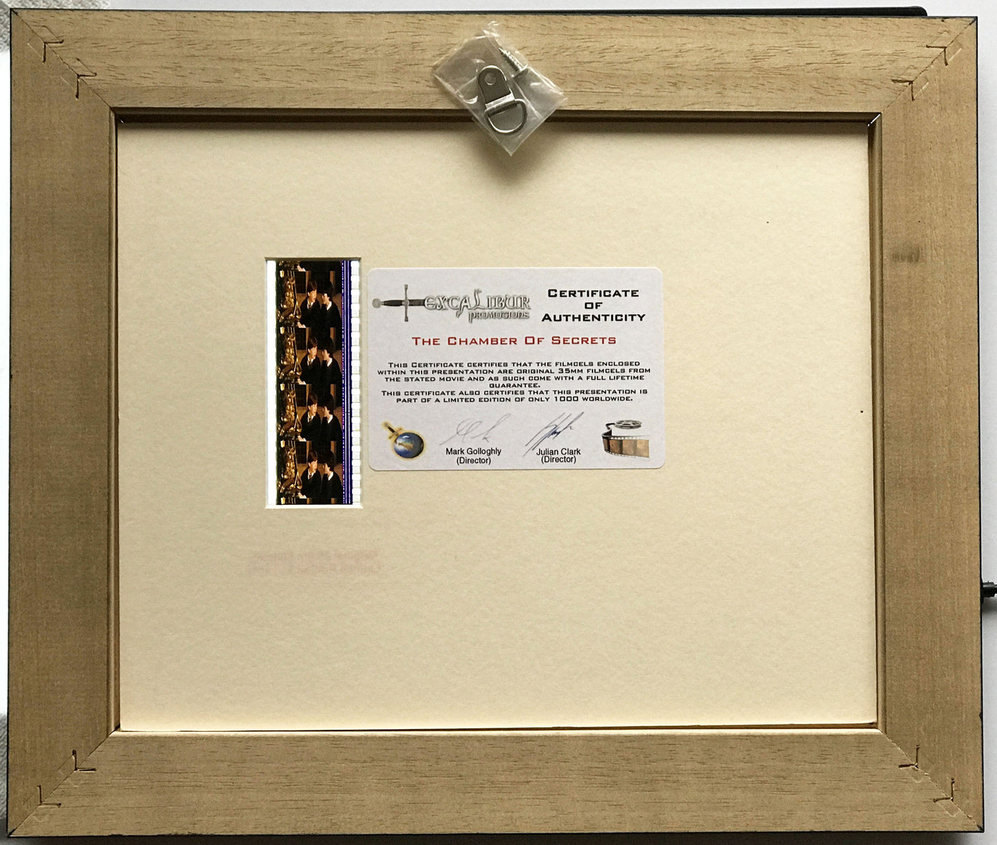 Handmade gift inc original filmcells for HARRY POTTER Chamber of Secrets fans v1