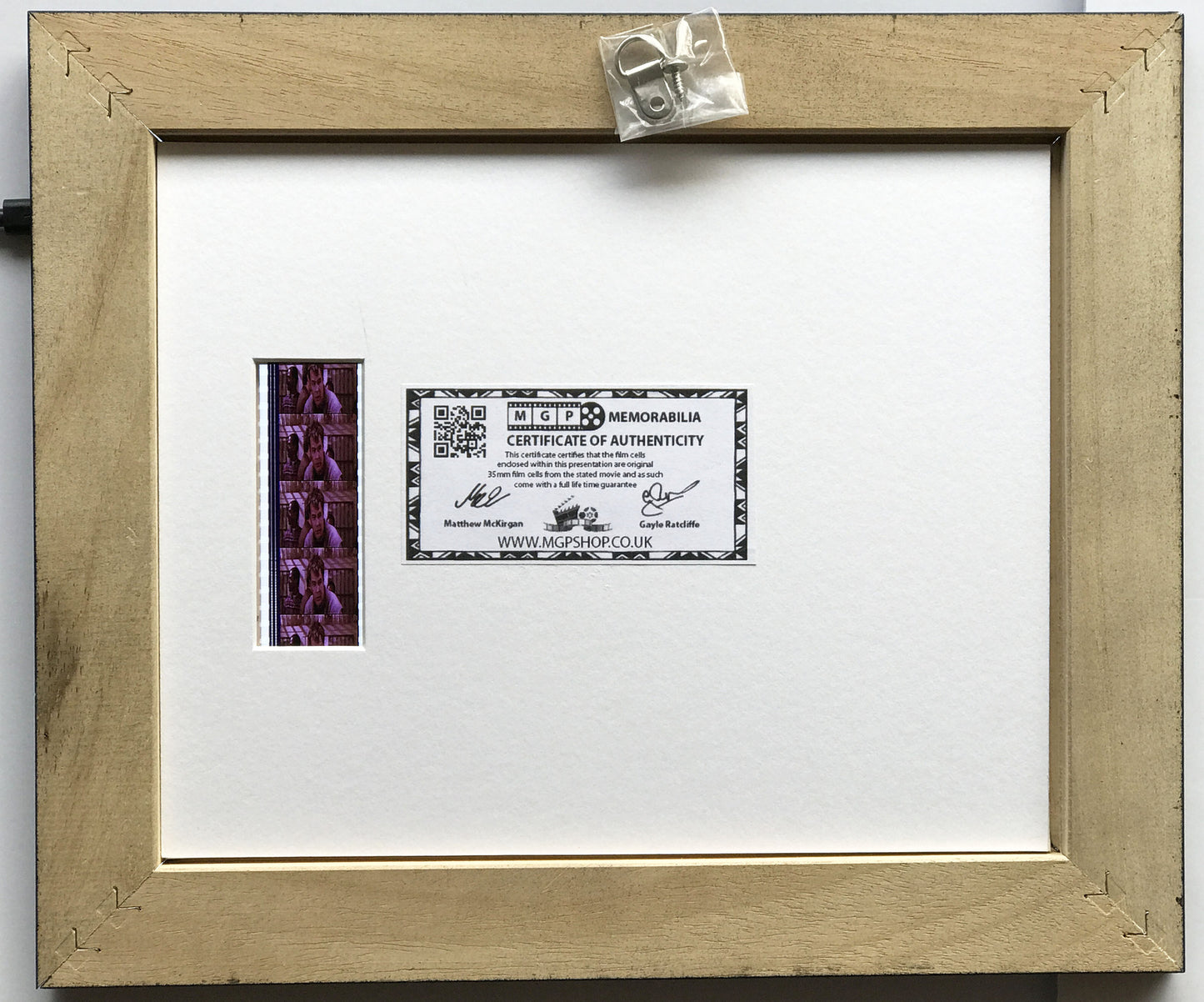 GHOSTBUSTERS of 1984 Original 35mm Film Cell Memorabilia + COA