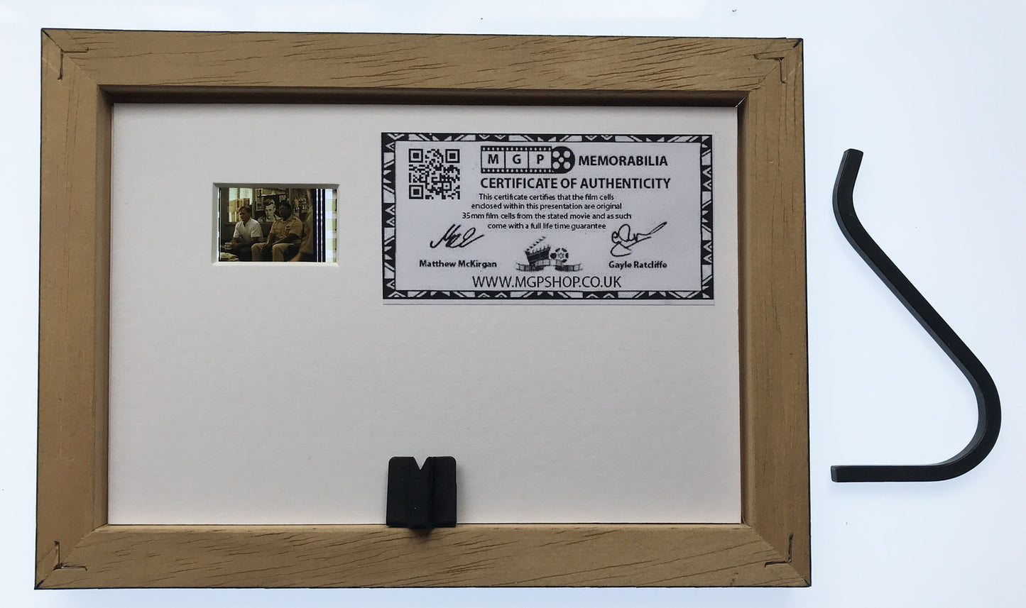 Hand crafted display inc original Mini 35mm cells for GOOD MORNING VIETNAM fans