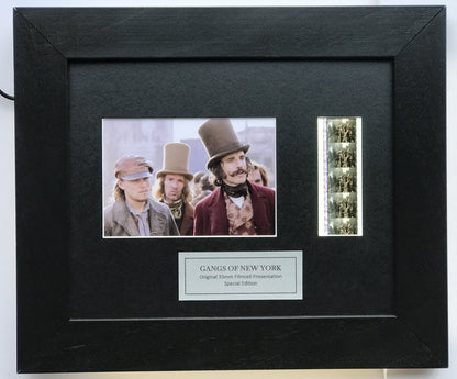 Hand crafted display featuring original film cells for GANGS of NEW YORK fans v2