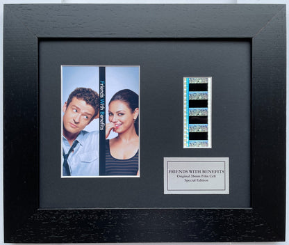 Hand crafted display featuring original film cells for FRIENDS WITH BENEFITS fan