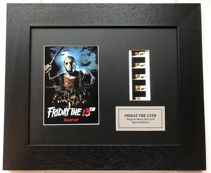 FRIDAY The 13TH 2009 Original 35mm Film Cells set within Quality Wood Frame + COA
