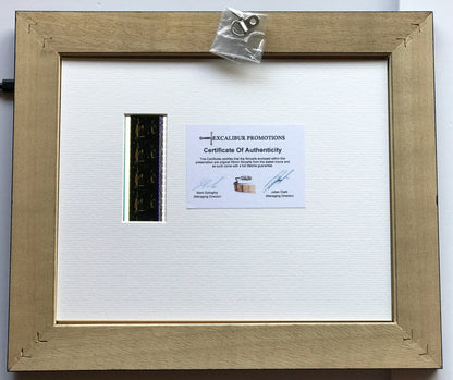 Handmade gift featuring original film cells for EXORCIST The Beginning fans v2