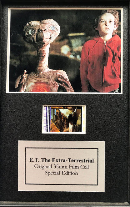Handmade display inc original Mini film cells for E.T The EXTRA-TERRESTRIAL fans