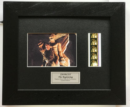 Handmade gift featuring original film cells for EXORCIST: The Beginning fans v3