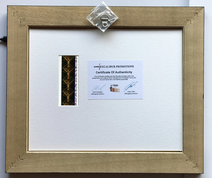 Handmade gift featuring original film cells for EXORCIST The Beginning fans v1