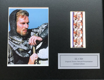 EL CID Original 35mm Films cells. El Cid starred Charlton Heston & Sophia Loren