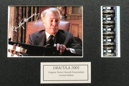 Hand crafted display featuring original 35mm filmcells for DRACULA 2000 fans vSR