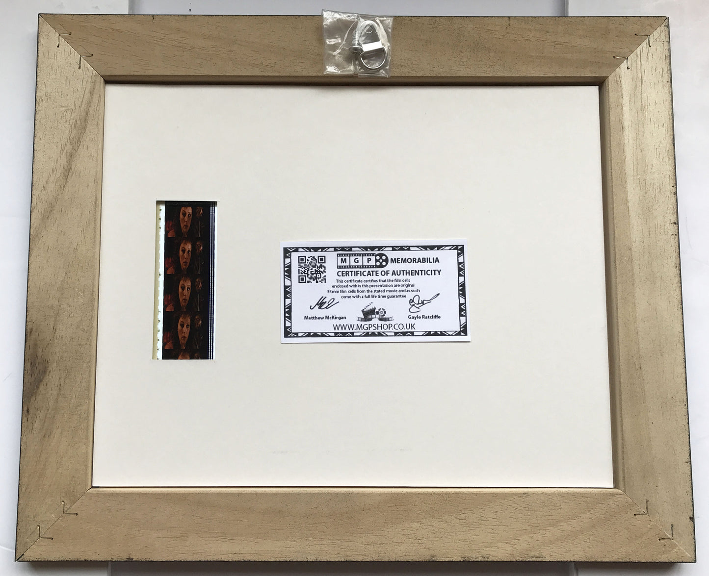 Hand crafted display with original film cells for a Die Hard BRUCE WILLIS fan v3