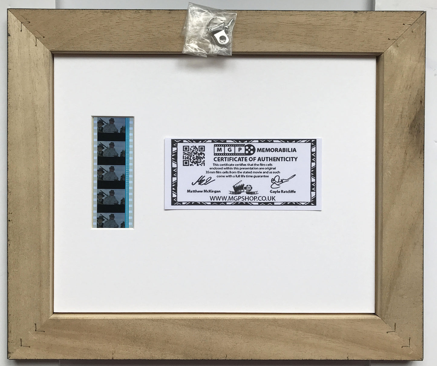 DAD'S ARMY 1971 Signed Repro Original 35mm Film Cells set in Quality Wood Frame