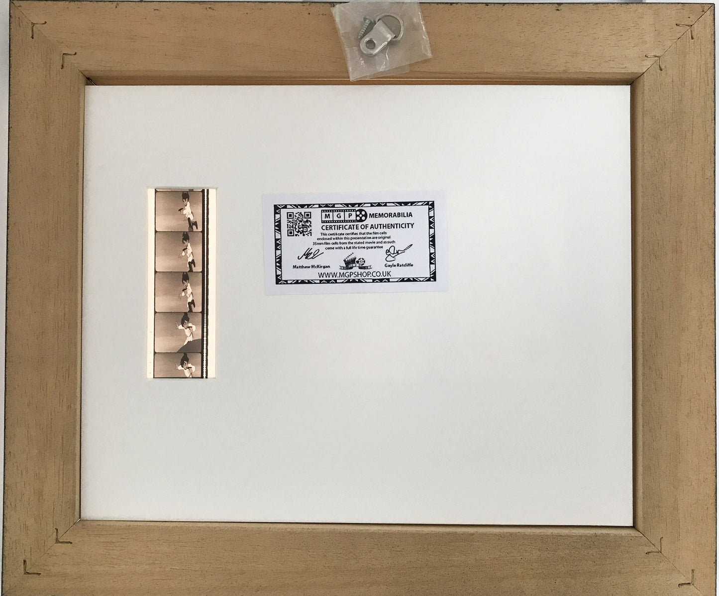 Hand crafted display featuring original 35mm film cells for CYBORG 009 fans