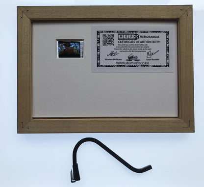 CROCODILE DUNDEE Original Mini 35mm Filmcell set within Quality Wood Frame + COA