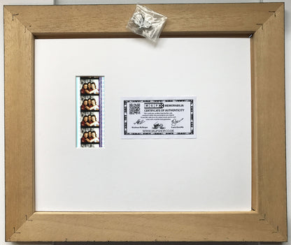 Hand crafted display featuring original 35mm filmcells for CHARLIE'S ANGELS fans