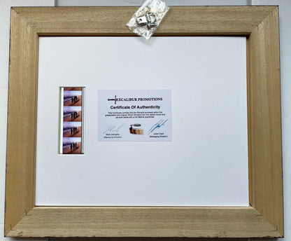 Hand crafted display featuring original 35mm filmcells for CLIFF RICHARD fans vSR