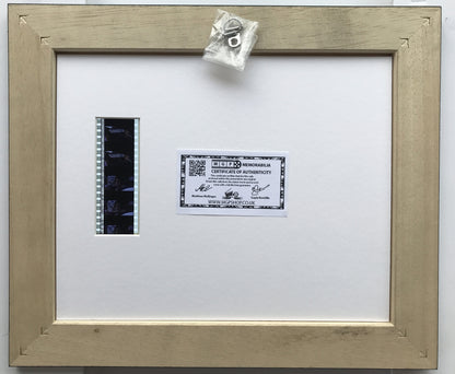 Handmade gift featuring original 35mm film cells for a Conspiracy Theory fan vSR