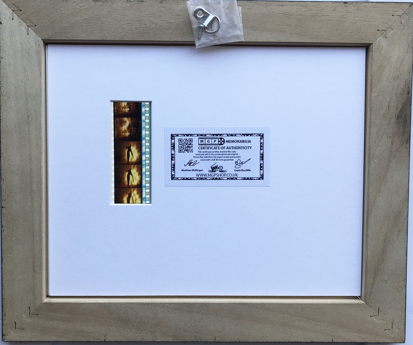Captain America Original 35mm Film Cells set within Quality Wood Frame + COA