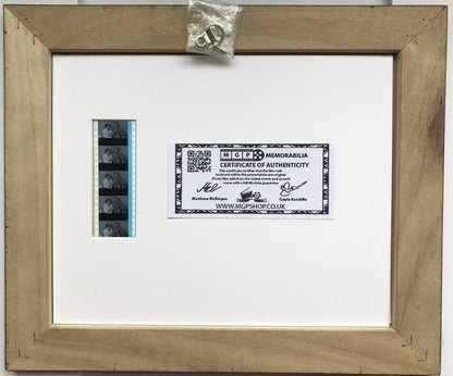 Hand crafted display featuring original 35mm film cells for CARRY ON fans