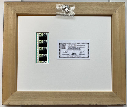 Hand crafted display featuring original 35mm film cells for BRIDE OF CHUCKY fans