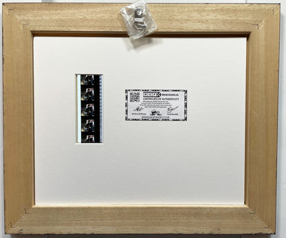 Hand crafted display featuring original 35mm filmcells for a BACKDRAFT fan + COA