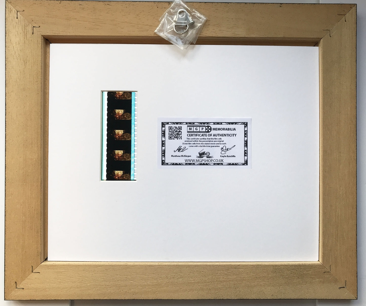 Handmade display featuring original filmcells for ARTHUR and The INVISIBLES fans