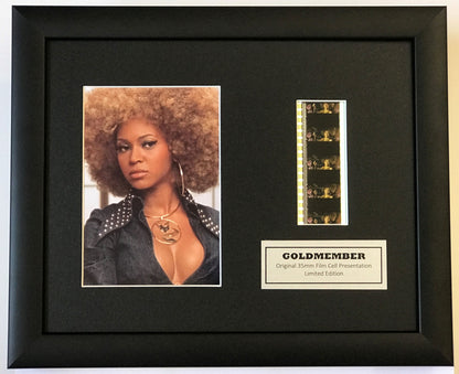 Hand crafted display inc original 35mm film cells for AUSTIN POWERS Beyonce fans