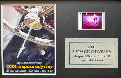 Handmade display inc original Mini 35mm filmcell for 2001: A Space Odyssey fans