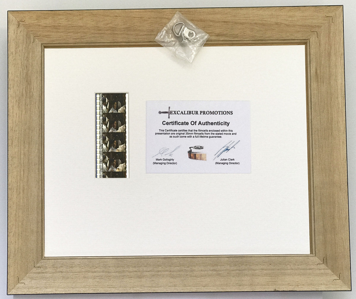 ARMAGEDDON of 1998 (Bruce Willis) Original 35mm Film Cell Memorabilia + COA