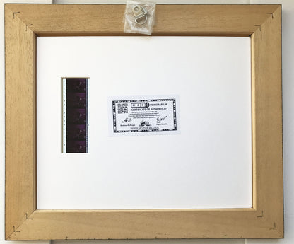 Handmade display featuring original 35mm film cells for ANOTHER 48 HOURS fans