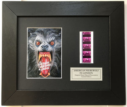AMERICAN WEREWOLF in LONDON Original 35mm Film Cells set in Quality Wood Frame