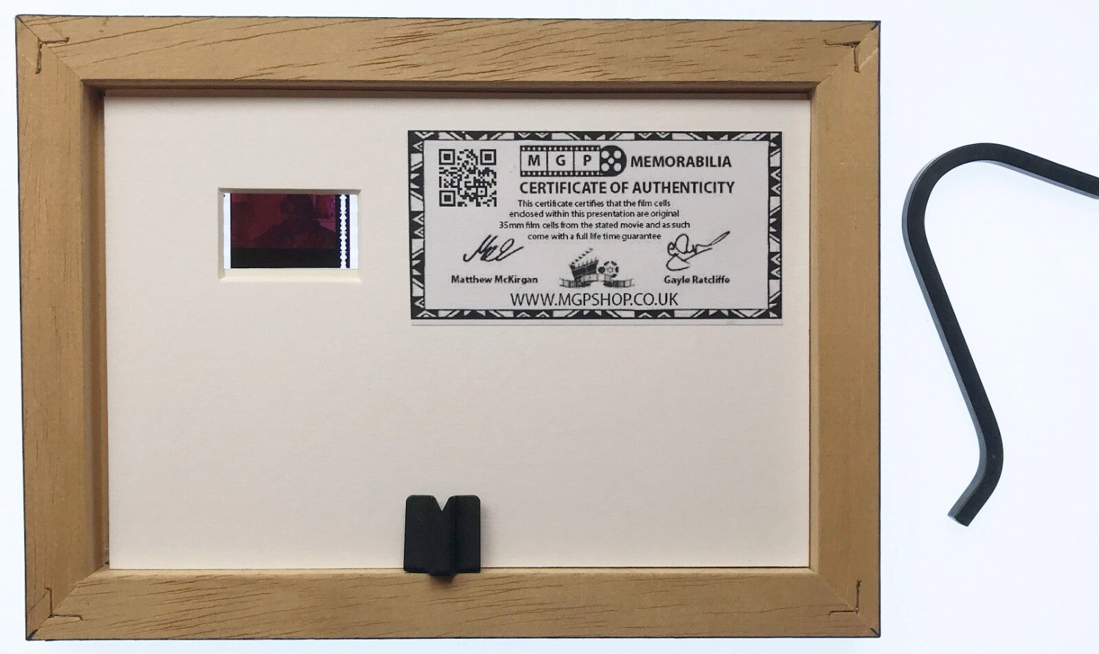 AMERICAN WEREWOLF in LONDON Original Mini 35mm film Cell Memorabilia + COA