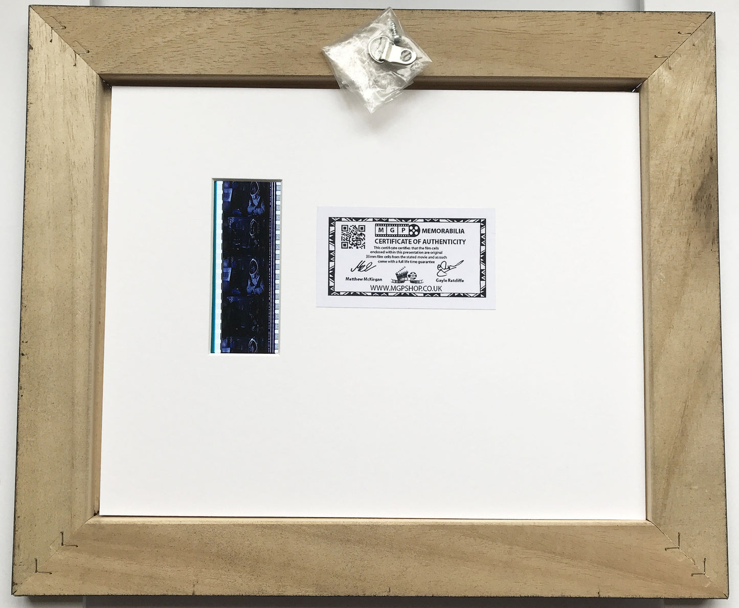 Hand crafted display featuring original 35mm film cells for ALIEN 1979 fans v2