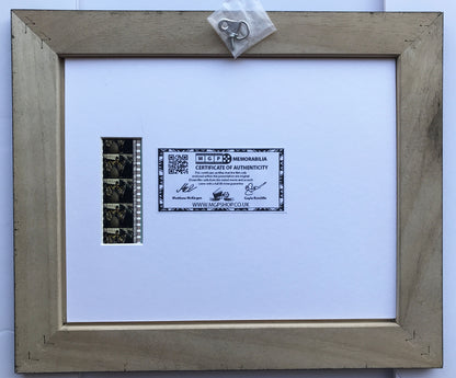Hand crafted display featuring original film cells for ALI (WILL SMITH) fans