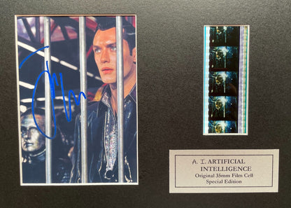 A.I. Artificial Intelligence Original 35mm Film Cells in Quality Wood Frame + COA