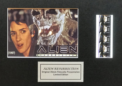 Handmade display inc original 35mm film cells for ALIEN RESURRECTION fans v2
