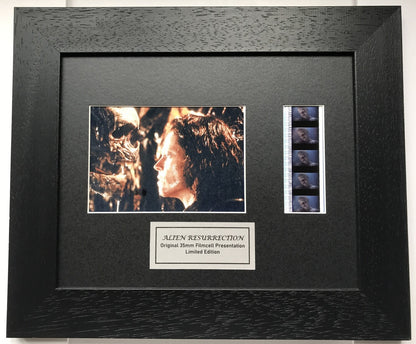 Handmade display inc original 35mm film cells for ALIEN RESURRECTION fans v1