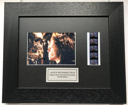 Handmade display inc original 35mm film cells for ALIEN RESURRECTION fans v1