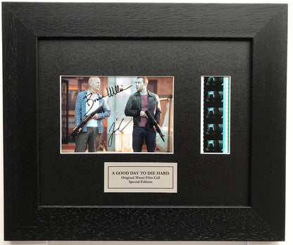 A Good Day To Die Hard Original 35mm Film Cells set within Quality Wood Frame