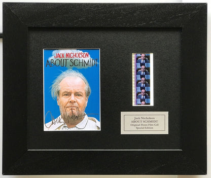 Hand crafted gift inc original 35mm cells for ABOUT SCHMIDT fans (Jack Nicholson)